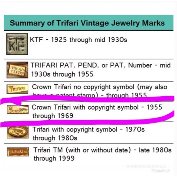 1955-69 Crown TRIFARI C Comet Swirl Brooch And Clip-Ons - Picture 16 of 16